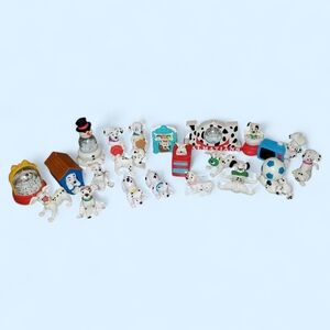 Vintage 101 Dalmatians Mcdonalds Toy Lot